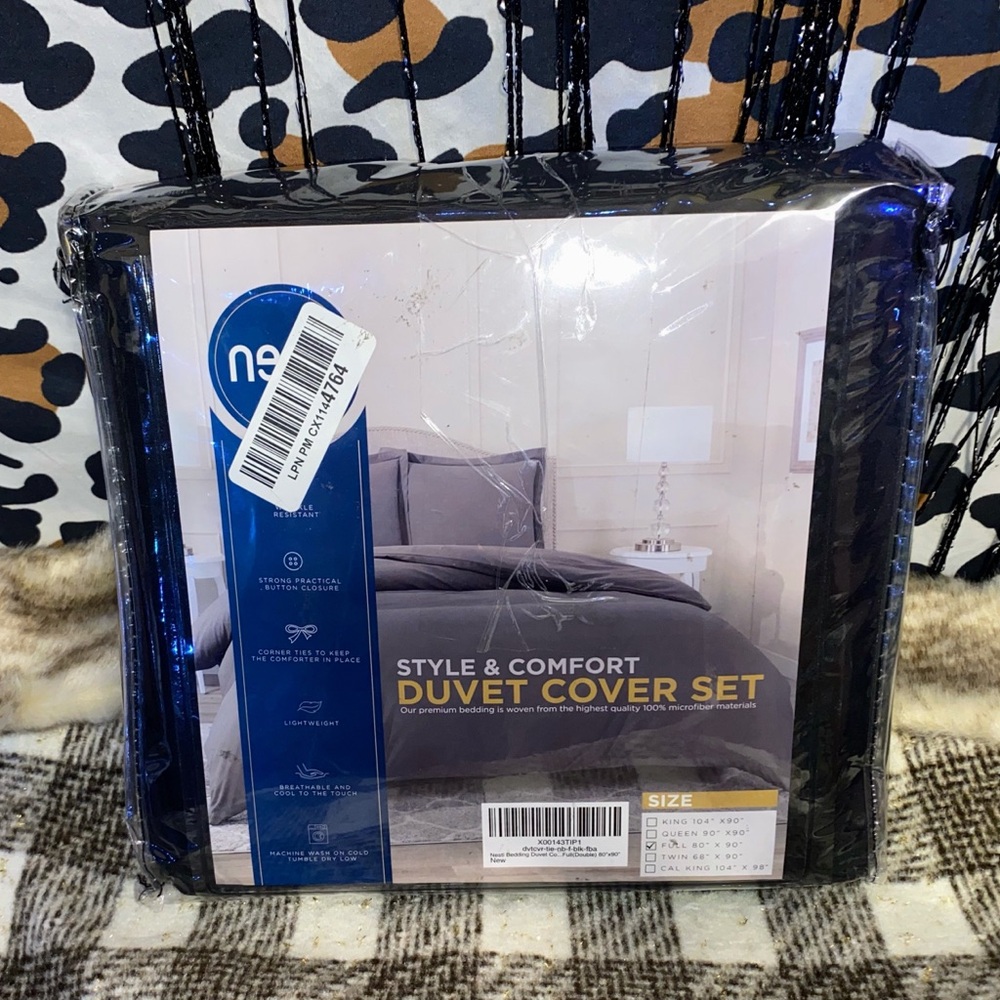 SALE! NESTL STYLE AND COMFORT FULL SIZE DUVET COVER SET